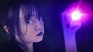 No Talking Bright Light Triggers  | 10 Minute ASMR | (rain sounds, intense light)