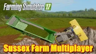 Farming Simulator 17 | Multiplayer - D. Fun4all | Timelapse | Sussex Farm | Episode 2