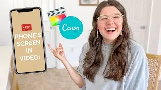 How to Show Your Phone's Screen in a YouTube Video EASY in FCP or iMovie with an iPhone or Android!