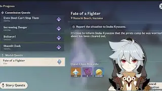 Fate of a Fighter | Report the situation to Inaba Kyuuzou | Genshin Impact update 6.1 version