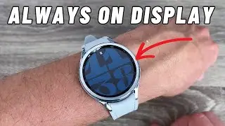 How to Enable ALWAYS ON DISPLAY (AOD) on Samsung Galaxy Watch 6