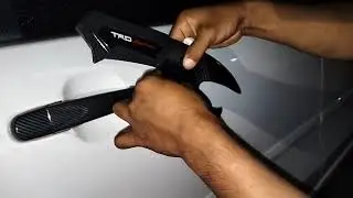 pasang cover handle pintu mobil avanza