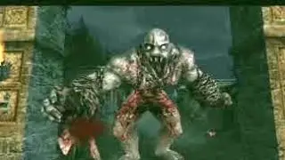 Ash fight with big monster Evil Dead gameplay part 4