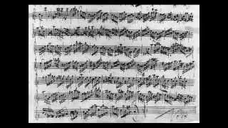 J. S. Bach - Partita in A minor for solo flute BWV1013
