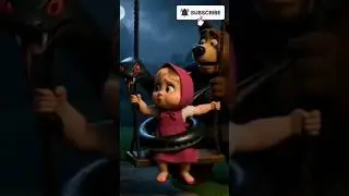 A Swing Rope Turns Into a Creepy Monster Snake! #creepy #horror #monster #snake #cartoon