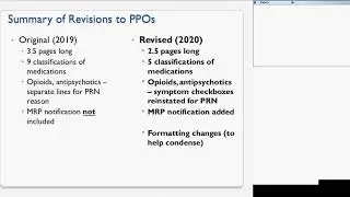Palliative Symptom Management PPOs 6 mos review