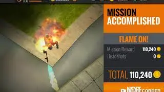 SNIPER 3D GAMEPLAY || COMPLETED FLAMETHROWER AND WARE HOUSE OF SMALL VALLEYS||