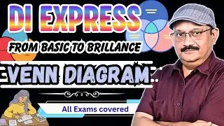 DI Expree Venn Diagram - 01 |#caseletdi #datainterpretation #venndiagrams #sbi #sbipo #ibps #ibpspo