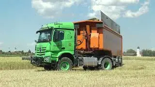 Heizotruck Agrotruck and New Holland FR GPS silage harvest @ Agrarservice Moarhof