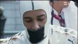 Tensione tra Nico Rosberg e Lewis Hamilton dopo il Gran Premio di Cina 2015 (SERVIZIO RAI)