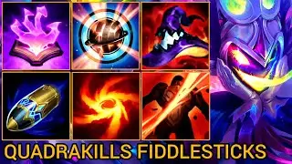 Game Changer Quadrakills Fiddlesticks - China Wild Rift Highlights By Tiarty