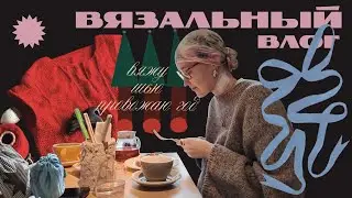 ✸ Последние дни декабря |  🧶 вяжу косынку, розовый жилет и свитер «Букля» 