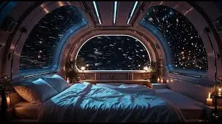 🛰️ 10H Sci-Fi Spacecraft Roomtone (Nostromo Suite) | Cosmic Drone for Study, Work & Focus (4K UHD)