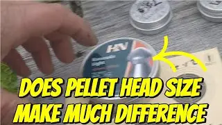 does pellet head size make much difference