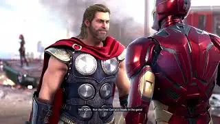 PS5 Avengers live gameplay
