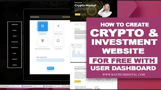 How to create an investment & Cryptocurrency website with User dashboard using WordPress (Part 1)