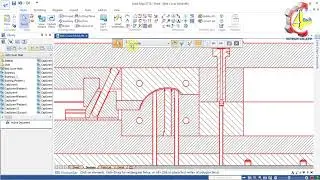 Solid Edge Draft | Move sheet and remove section