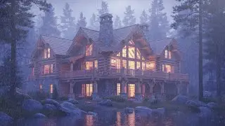 Deep Sleep All Night &ndash; Long Rain Sounds with Soft Thunder