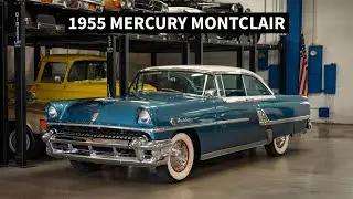 Mercury Montclair 1955 года с двигателем 292 Power Pack 4 BBL V8 прибывает на автосалон West Coas...