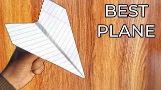 How to make Paper airplanes that flies Record speed | Paper ka Aeroplane banane ka tarika #1056