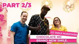 Chocolate MC came to CG Smile for a SMILE MAKEOVER! | PART 2