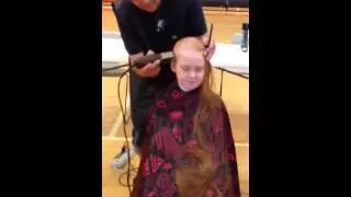 My daughter Supporting St. Baldricks Foundation to honor her friend Nickolas!