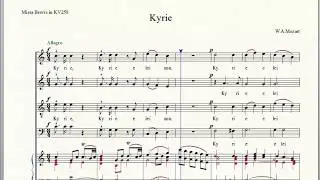 Kyrie Missa Brevis in C Major KV258, W.A.Mozart. AllVoices