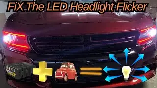 Fix The Annoying LED Headlight Flicker With A Dodge