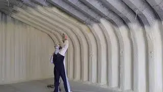 Quanset hut - 1.5-2” closed cell