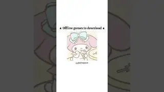 ★Offline games to download★ #shorts #aesthetic #trending #fypシ゚viral
