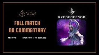 Predecessor &ndash; Ranked Match -  Gideon (Mid Lane) &bull; 4K 60FPS No Commentary | RX 9070 XT + 9800X3D