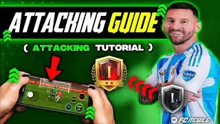 BEST TIPS ATTACKING FC MOBILE 25 🤯🤯 | how to do attacking in fc mobile