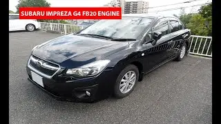 SUBARU IMPREZA G4 FB20 ENGINE CHASSIS NUMBER, ENGINE NUMBER AND VIN PLATE LOCATIONS. #FINDCHASSIS