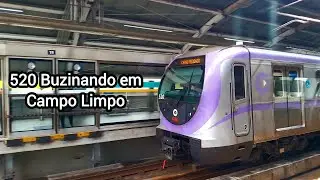 Via Mobilidade | Frota P (520) Buzinando Na Esta&ccedil;&atilde;o Campo Limpo
