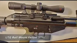 UTG Low Profile Rail Mount Failure on CETME Rifle .308 / 7.62x51