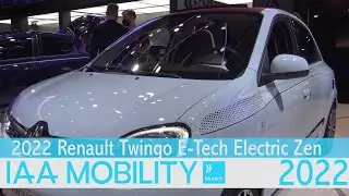 2022 Renault Twingo E-Tech Electric Zen Exterior and Interior IAA Mobility Munich 2021