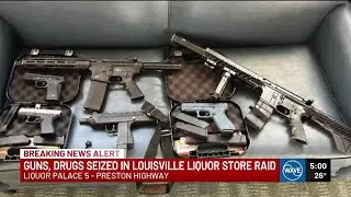 New documents show weapons, drugs seized by ATF from Louisville liquor store