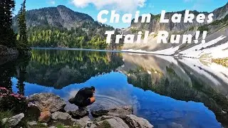 Trail Running the Chain Lakes Loop! | Mount Baker Wilderness! | Washington State!