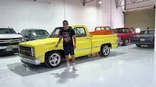 Cheyenne 1986 con Vortec 5.3 y rines Intro Wheels