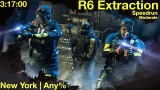 R6 Extraction - New York (Any% - Moderate) Speed Run Solo (3m17s)