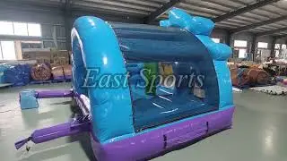 Bluey inflatable bouncy castle slide for kids birthday party#bouncehouserental  #bluey