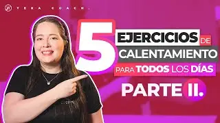 5 Ejercicios para calentar la voz todos los días | Ejercicios de calentamiento vocal | PARTE II