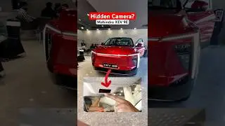 Mahindra XEV 9E Hidden Camera Safety Feature explained #manishbhardwaj #mahindranewsuv #shorts