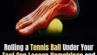 Relieve Back Pain Naturally | Tennis Ball Therapy, Foot Massage & Hamstring Stretch