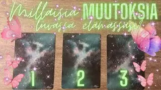 Millaisia muutoksia vedät puoleesi?🦋🔮TAROT🔮