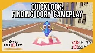 Disney Infinity Dory Toy Box & Vehicle Driving Gameplay