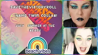 Make Up Twins Collab for July!  Using BB Sunset Horizons & Cosmic Beauty Delicious Delights!
