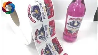 manufacture beer sticker label printing accept custom order logo design wine label printing