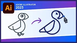 Using basic shapes to design a PERFECT LOGO | Pen tool perfection - Adobe Illustrator