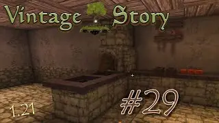 On termine enfin la forge dans sa premi&egrave;re version  - Vintage Story - S02E29